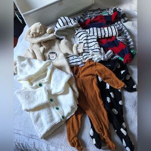 Bundle - 0-6 months Boy, Gender neutral - Petit Lem, Pijeme, Petit Bateau